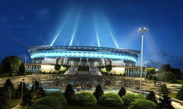 Стадион «Зенит Арена» откроется через год