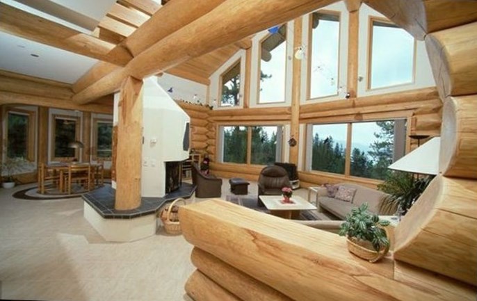 Внутренняя планировка деревянного дома