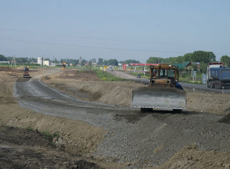 Строительство развязки вокруг города Бийск: законченные, исполняемые и планируемые работы