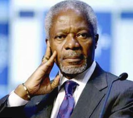 Сроки визита Кофи Аннана в Москву сейчас согласовываются