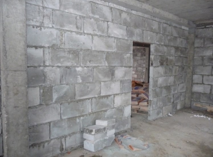 Правила монтажа стен из пеноблоков