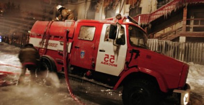 Шесть пожаров произошло на стройках Москвы в январе 2014 года