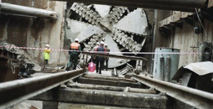 Как тоннелепроходческий щит «Светлана» рыл тоннель к станции «Тропарево»