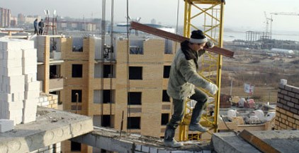 Объем стройработ в Татарстане вырос за 9 месяцев на 9,3%